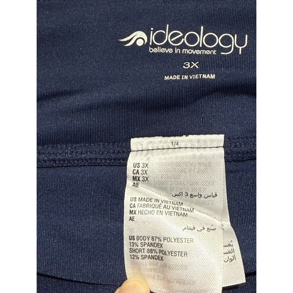 NWT Ideology Womens Tennis/Golf /Pickleball Elastic Waist Athletic Skort-Size 3X - Picture 7 of 8